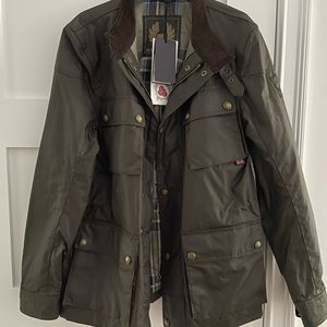 NWT Belstaff Fieldmaster Olive Coat 38 US/48 IT